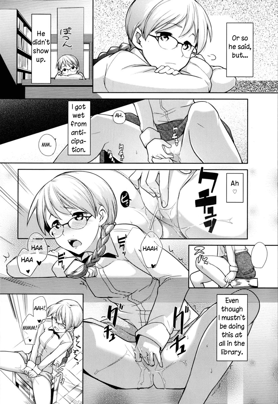 Hentai Manga Comic-Library Teacher-Read-10